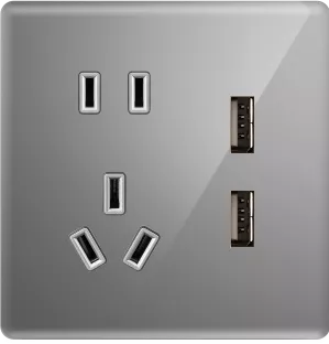 V15-013 五孔双USB
