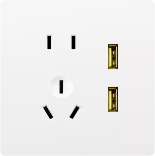 V6-013 五孔双USB